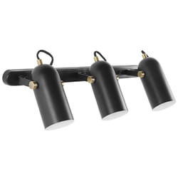 3 Light Spotlight TYRIA Adjustable Metal Black