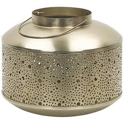 Lantern CORFU Metal 22 cm Gold