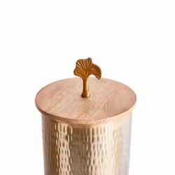 Storage Container Decor ASWAN Metal Gold - Additional view 4