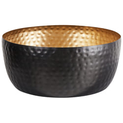 Decorative Bowl BANHA Metal Black