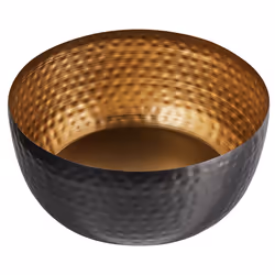 Decorative Bowl BANHA Metal Black