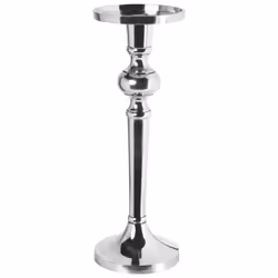 Candle Holder SANAFA Metal 41 cm Silver