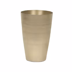 Metal Flower Vase 31 cm Gold AMRIT