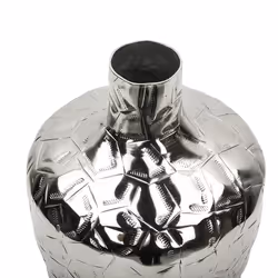 Flower Vase INSHAS Metal 33 cm Silver