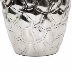 Flower Vase INSHAS Metal 33 cm Silver