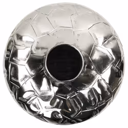Flower Vase INSHAS Metal 33 cm Silver - Additional view 4