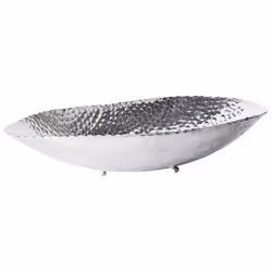 Decorative Bowl IBRASH Metal Silver