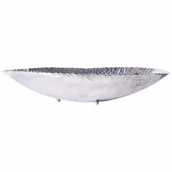 Decorative Bowl IBRASH Metal Silver