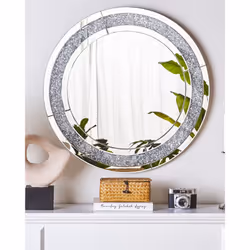 Wall Mirror ERBRAY 70 cm 70 cm Silver