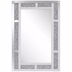 Wall Mirror AVRILLE 60 cm 90 cm Silver