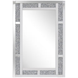 Wall Mirror AVRILLE 60 cm 90 cm Silver