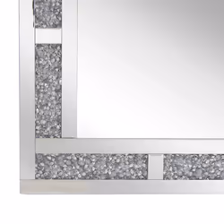 Wall Mirror AVRILLE 60 cm 90 cm Silver