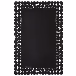 Wall Mirror PABU 60 cm 90 cm Silver - Additional view 4