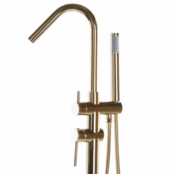 Freestanding Bathtub Faucet VICTORIA Gold - Additional view 4