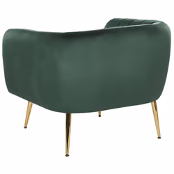 Armchair LACONIA Velvet Dark Green - Additional view 4