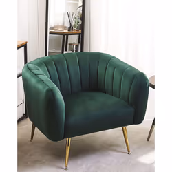 Armchair LACONIA Velvet Dark Green - Additional view 5