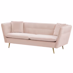 Sofa FREDERICA Velvet Pink 3 Seater