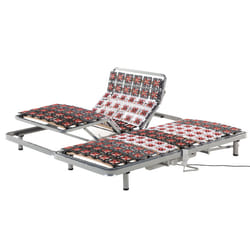 Set of 2 EU Single Size Electric Adjustable Bed Frames STAR