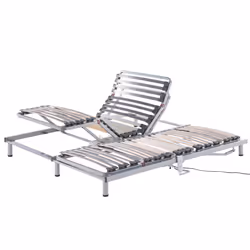 Set of 2 EU Single Size Electric Adjustable Bed Frames COMFORT