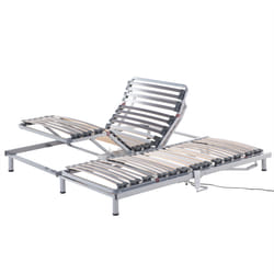 Set of 2 EU Single Size Electric Adjustable Bed Frames COMFORT