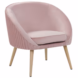 Armchair TROMSO Velvet Pink