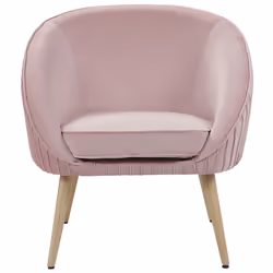 Armchair TROMSO Velvet Pink