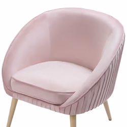 Armchair TROMSO Velvet Pink