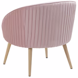 Armchair TROMSO Velvet Pink - Additional view 5