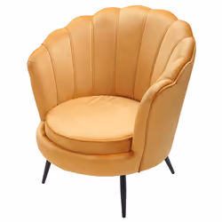 Armchair LOVIKKA Velvet Mustard