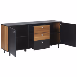 2 Door Sideboard KURO Black