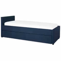 Trundle Bed Fabric MARMANDE 80 x 200 cm (EU Small Single) Navy Blue