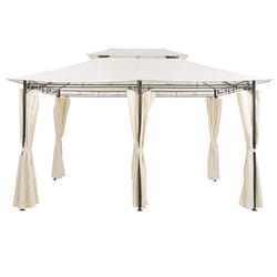 Gazebo COLOS Metal 400 cm 300 cm Beige
