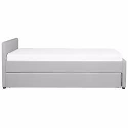 Trundle Bed Fabric MARMANDE 80 x 200 cm (EU Small Single) Light Grey