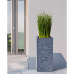 Plant Pot 33 x 33 x 70 cm Grey DION