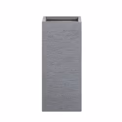 Plant Pot 26 x 26 x 60 cm Grey DION