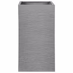 Plant Pot 40 x 40 x 77 cm Grey DION