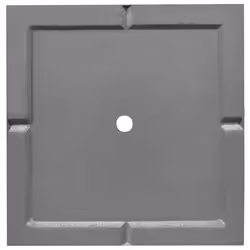 Plant Pot 40 x 40 x 77 cm Grey DION - Additional view 4