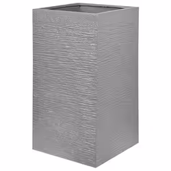 Plant Pot 40 x 40 x 77 cm Grey DION - Additional view 5