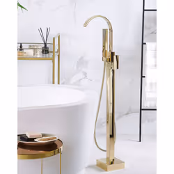 Freestanding Bathtub Faucet RIBBON Gold - Additional view 5