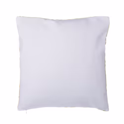 Set of 2 Cotton Embroidered Cushions 45 x 45 cm Yellow PRIMULA