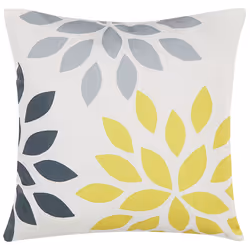 Set of 2 Outdoor Cushions RIALE Floral Pattern 45 x 45 cm Multicolour