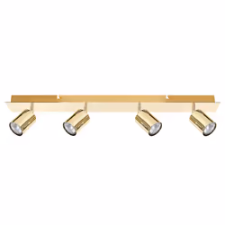 4 Light Spotlight TIGRIS Adjustable Metal Gold