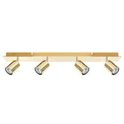 4 Light Spotlight TIGRIS Adjustable Metal Gold