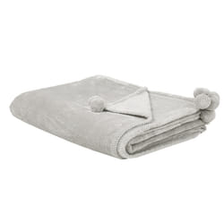 Blanket SAITLER 200 x 220 cm Light Grey