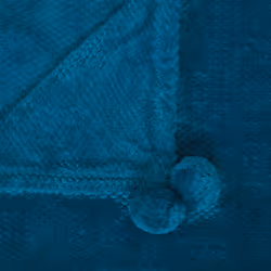Blanket SAITLER 200 x 220 cm Turquoise