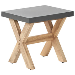 Garden Stool OLBIA Concrete Grey