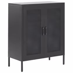 Cabinet WAKATIPU Metal Black