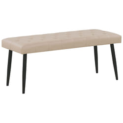 Bench ESSONNE Faux Leather Beige