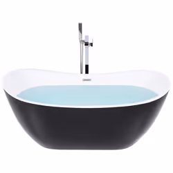 Freestanding Bathtub ANTIGUA 1700 x 770 mm Black