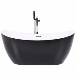 Freestanding Bathtub ANTIGUA 1700 x 770 mm Black